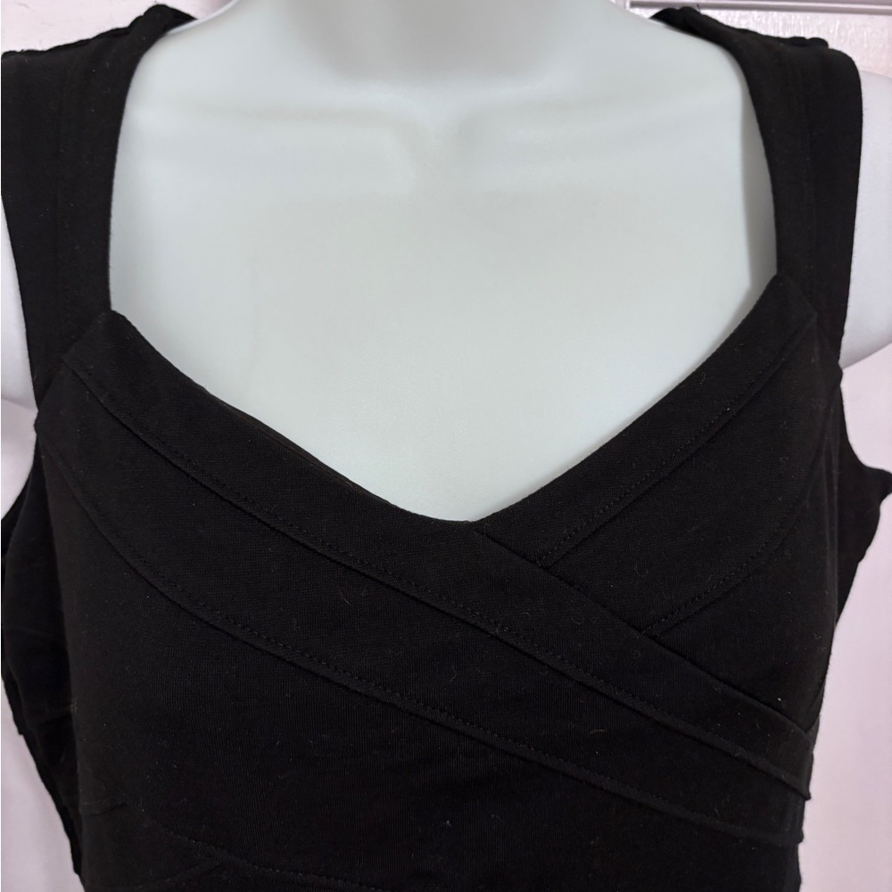 White House Black Market Ribbed V Neck Tank Top Sz XS. - Picture 3 of 8